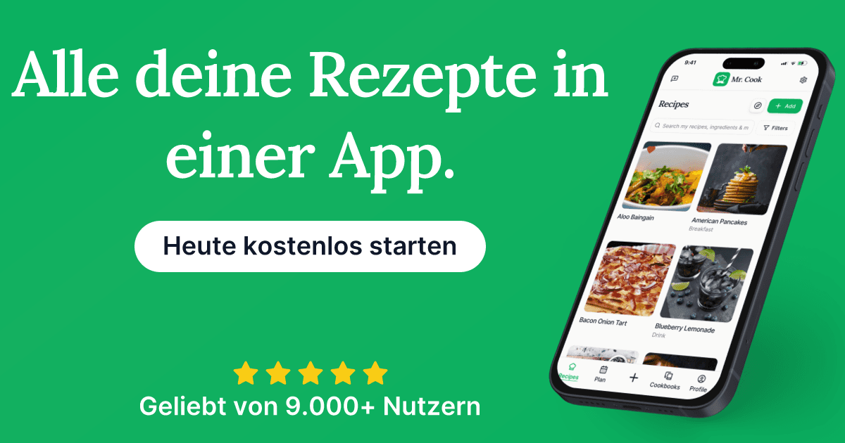 Mr. Cook - Dein digitales Kochbuch