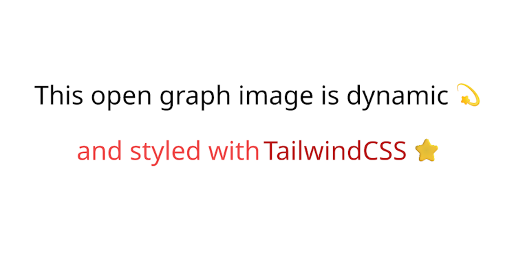 Create dynamic Open Graph images with Next.js using @vercel/og